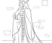 Coloriage Belle Reine