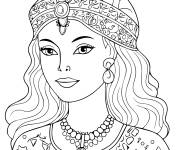 Coloriage Benne Reine en noir et blanc