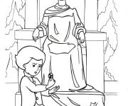 Coloriage Kay et la Reine des neiges