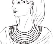 Coloriage Reine Hatchepsout