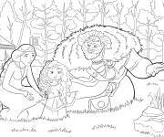 Coloriage Sc&egrave;ne de la reine de Disney