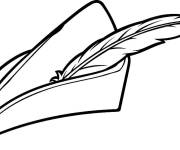 Coloriage et dessins gratuit Chapeau de Robin Hood à imprimer