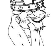 Coloriage Prince John m&eacute;chant