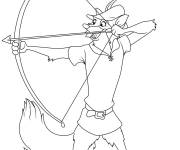 Coloriage Robin des Bois de Disney