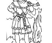 Coloriage Robin des Bois pour adulte