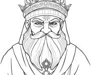 Coloriage Colorie le roi