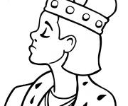 Coloriage Le petit roi