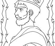 Coloriage Le roi Macbeth