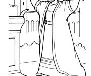 Coloriage Le roi Solomon