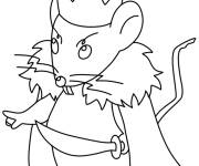 Coloriage Le roi souris