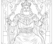 Coloriage Le sage roi
