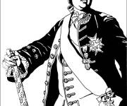 Coloriage Louis XV