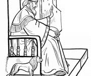 Coloriage et dessins gratuit Personnage roi à imprimer