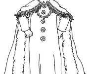 Coloriage et dessins gratuit Portrait du roi à imprimer
