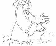 Coloriage et dessins gratuit Roi en col&egrave;re à imprimer