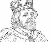 Coloriage Roi imprimable