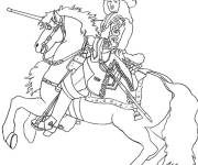 Coloriage Roi Louis XIV de France