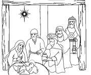 Coloriage Royaume du J&eacute;sus