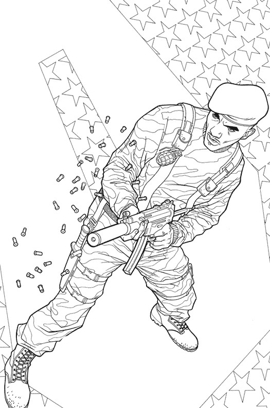 Coloriage Soldat Gratuit A Imprimer