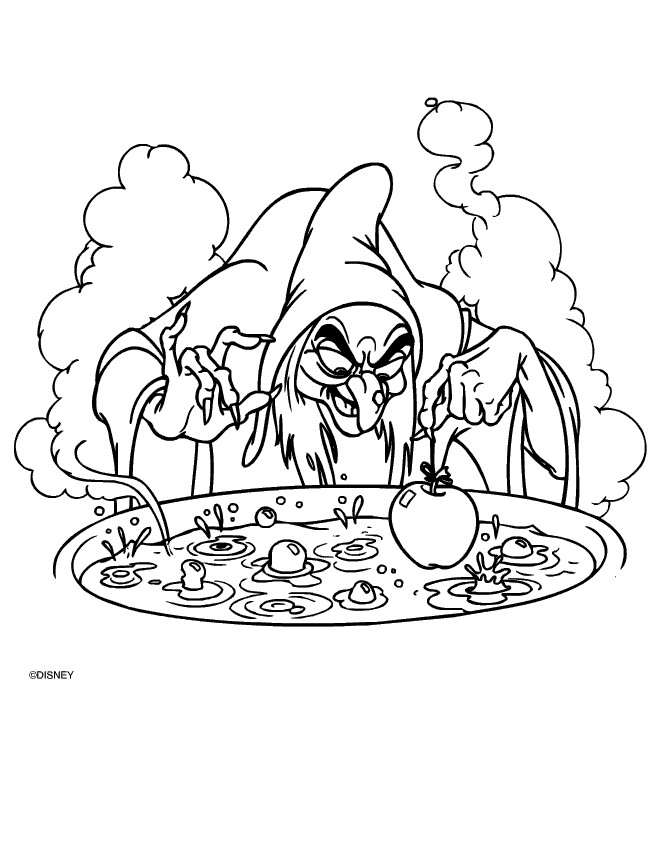 Dessin De Sorcière Qui Fait Peur  AUTOMASITES