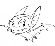 Coloriage chauve souris