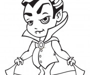 Coloriage Vampire petit