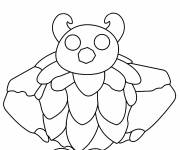 Coloriage Mod&egrave;le Y&eacute;ti &agrave; d&eacute;couper