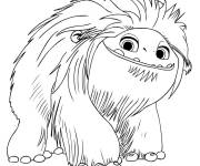 Coloriage Y&eacute;ti adorable