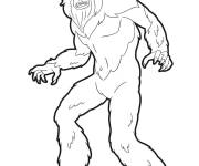 Coloriage Y&eacute;ti du jeu Fortnite