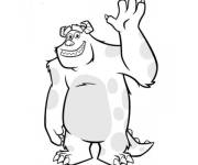 Coloriage et dessins gratuit Y&eacute;ti Sulli à imprimer