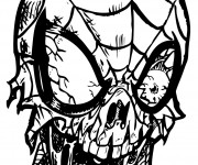 Coloriage Zombie Spider Man