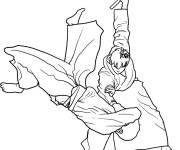 Coloriage Classe de Kung Fu