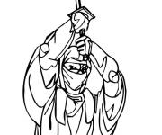 Coloriage Ninja avec Ninjato artwork