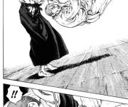 Coloriage Page de manga illustre les arts martiaux