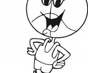 Coloriage Ballon de Basket personnalis&eacute;