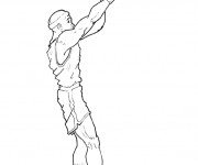 Coloriage Joueur de Basket NBA