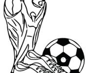Coloriage et dessins gratuit Coupe du monde ps à imprimer