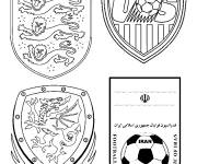 Coloriage &Eacute;quipes du Groupe B de la Coupe du Monde 2022