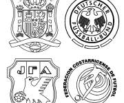 Coloriage &Eacute;quipes du Groupe E de la Coupe du Monde 2022