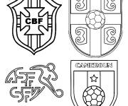 Coloriage &Eacute;quipes du Groupe G de la Coupe du Monde 2022