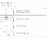 Coloriage Groupe L de la Coupe du monde 2026