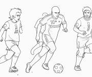 Coloriage Match de la finale de la Coupe du monde 2006 en Allemagne