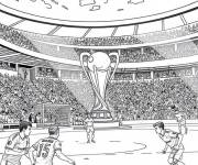 Coloriage Match final de la Coupe du Monde