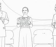 Coloriage Tirage au sort de la Coupe du monde 2026