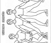 Coloriage Danse Ballet Glissade Chang&eacute;e