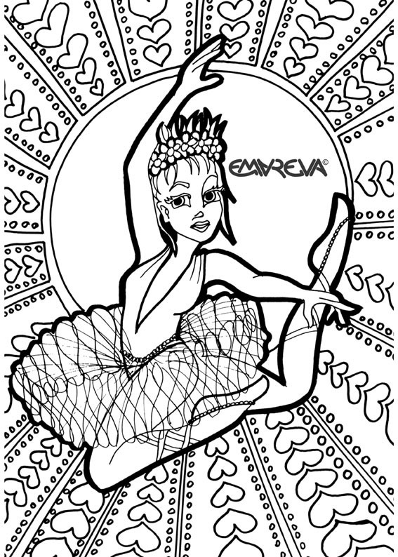 Coloriage Danse mandala dessin gratuit à imprimer