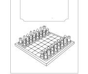 Coloriage Chaque master d'&eacute;checs &eacute;tait un d&eacute;butant