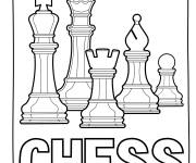Coloriage &eacute;checs pr&eacute;scolaires