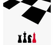 Coloriage Mod&egrave;le d'&eacute;chiquier et le jeu d'&eacute;checs