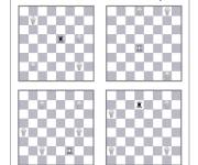 Coloriage Mouvement des pi&egrave;ces de la tour d'&eacute;checs